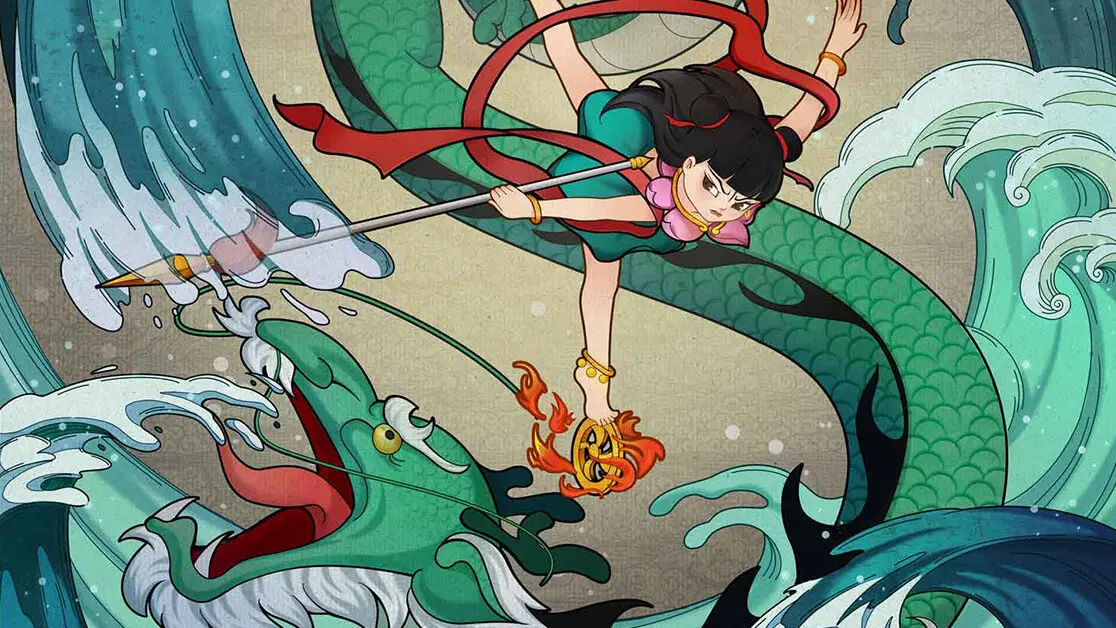上美影《哪吒闹海》原作形象